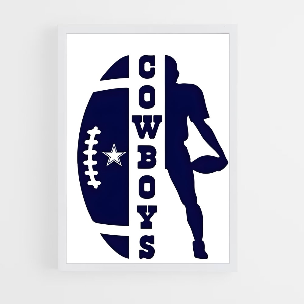 Poster Cowboys en Action (vue 3)